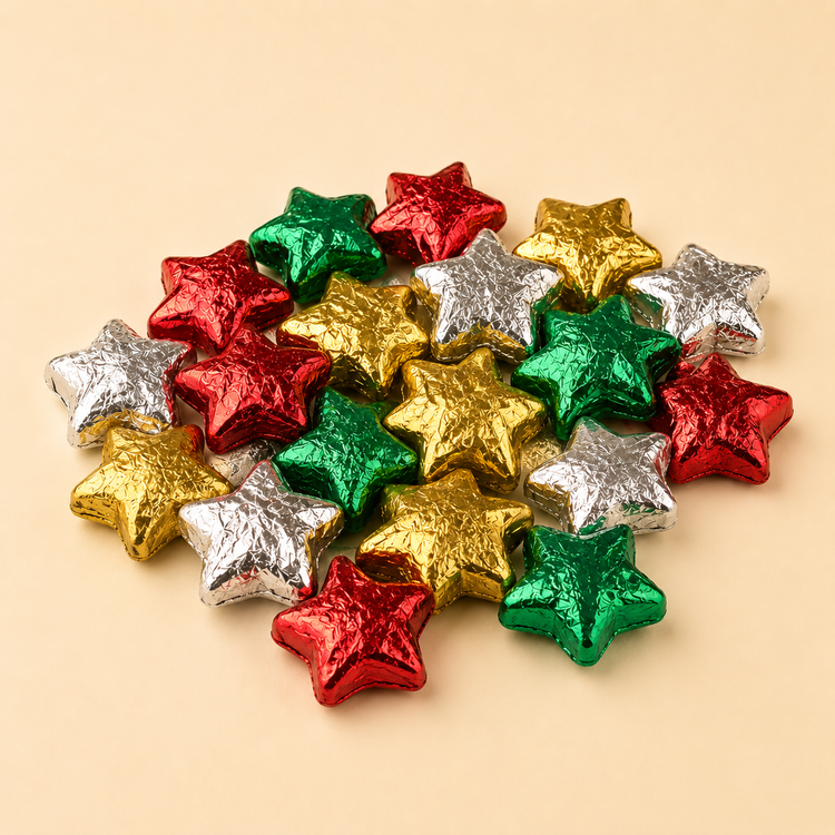 Christmas Chocolate Stars