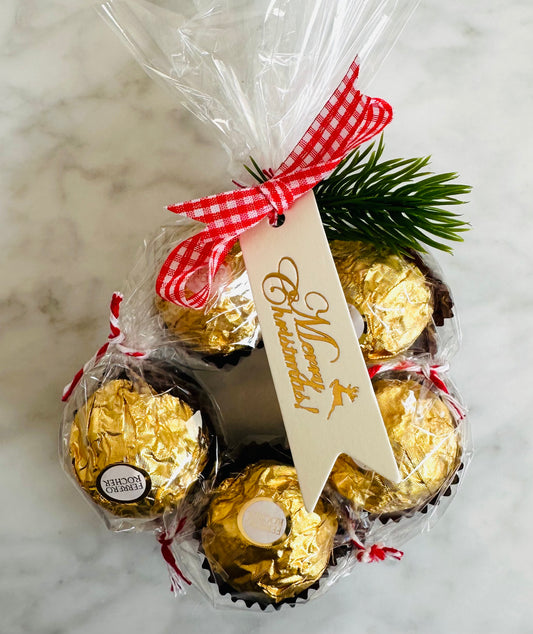 Christmas Ferrero Rocher with Holly Wreath