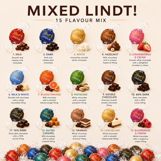 Mixed Lindt - 15 Flavours