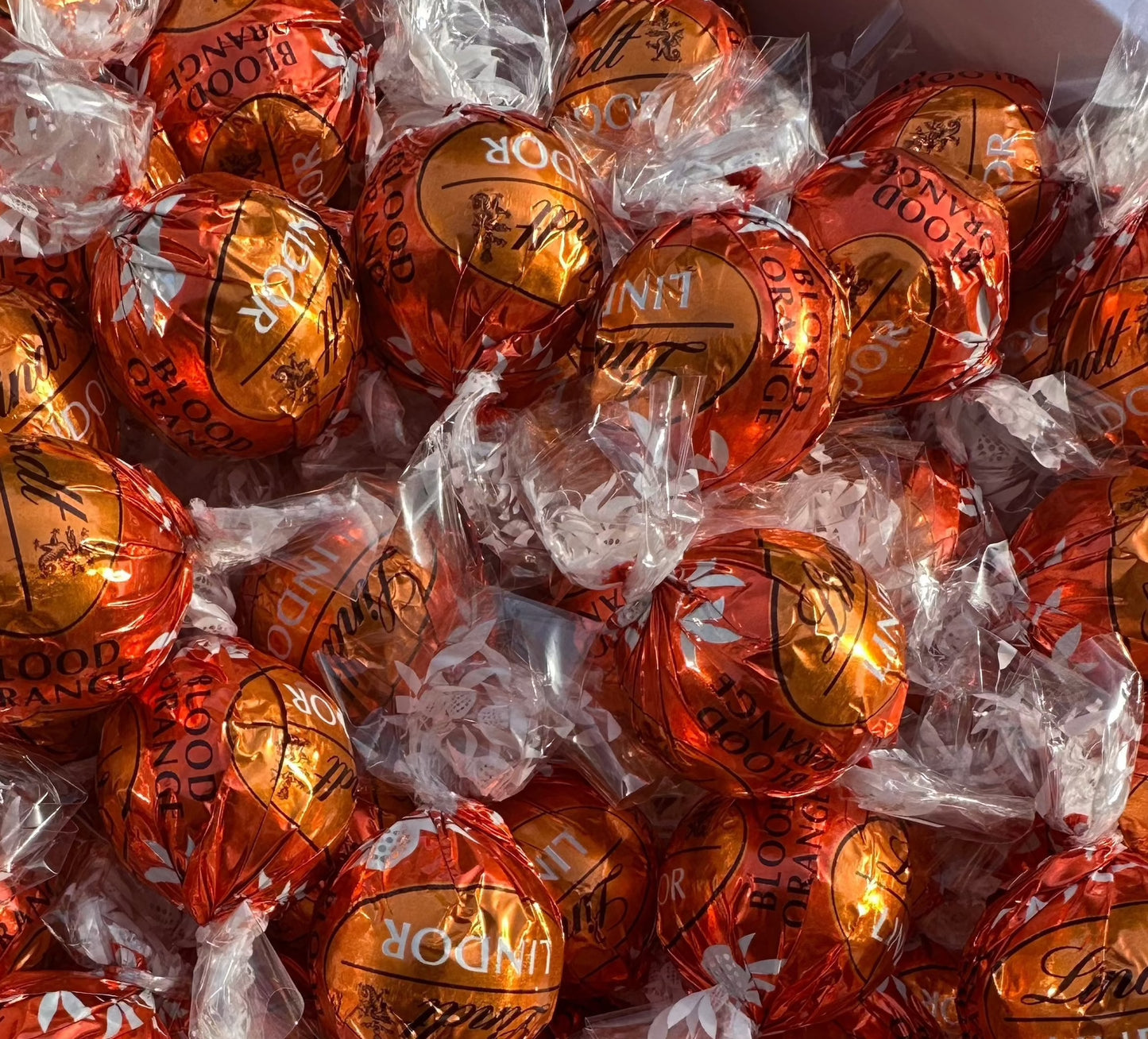 Blood Orange Lindor Lindt Ball