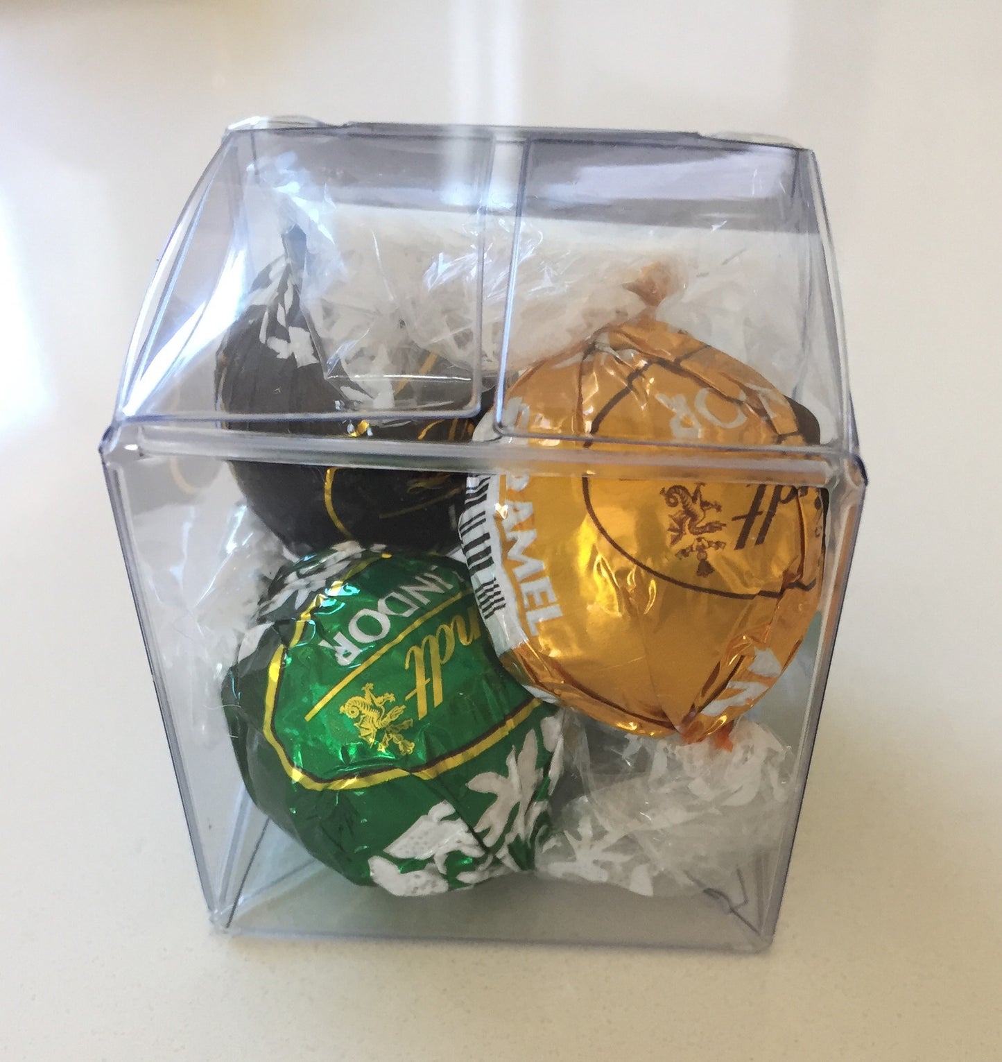 4 Piece Lindt Cube