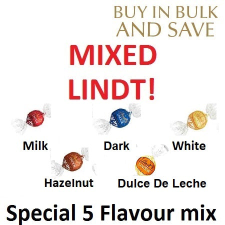 Mixed Lindt - 5 Flavours 1/2 KG